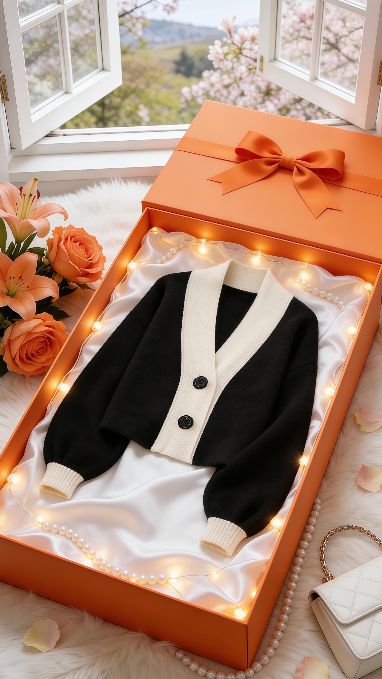 秋冬宽松针织衫