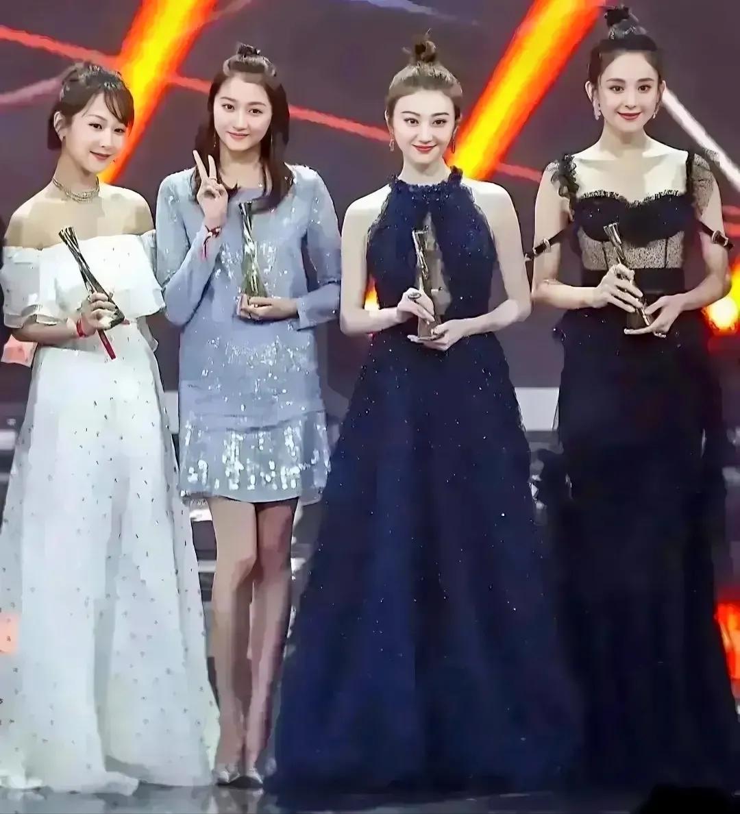 恭喜我女神，又拿奖了！假如这四个女神每人的彩礼都是30万，你会选谁？#哪位女神惊