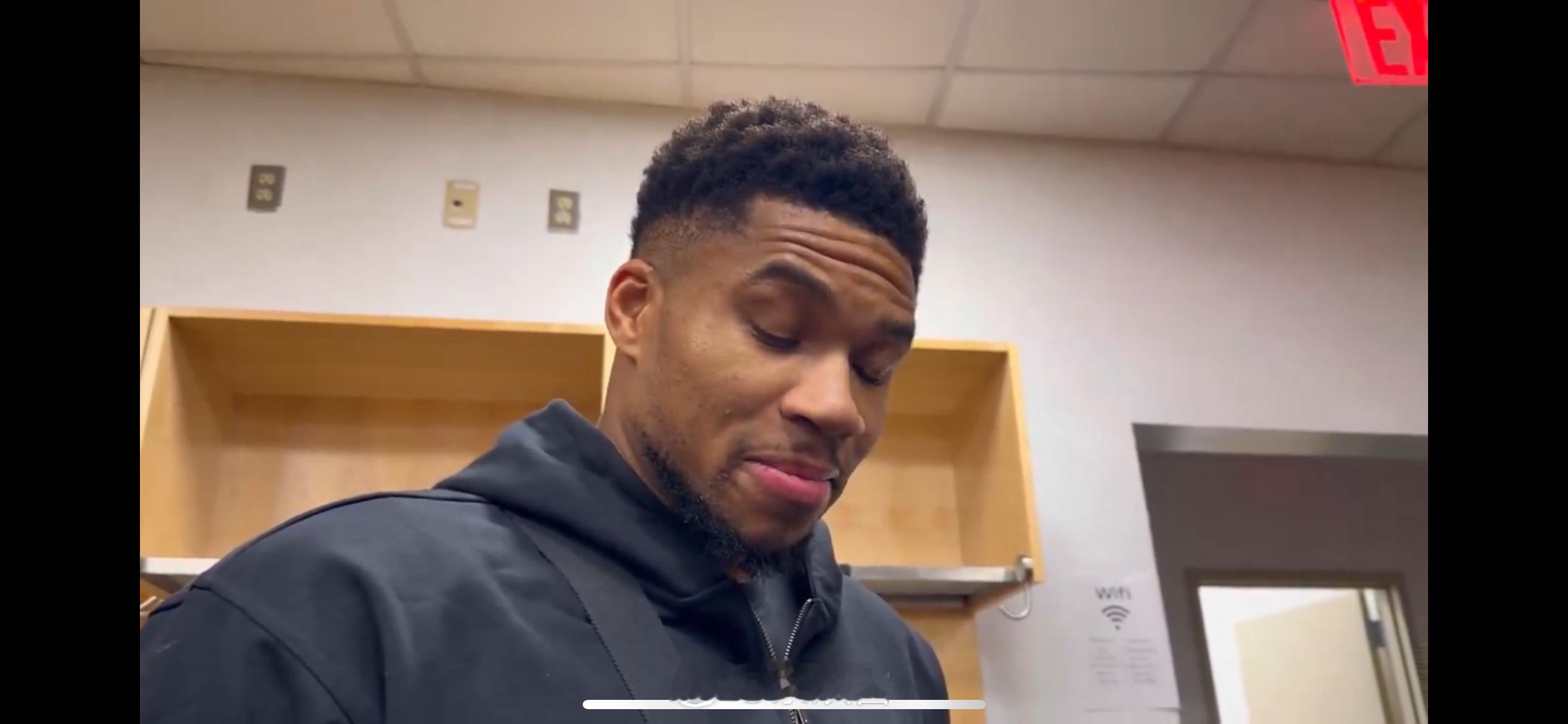 雄鹿七连败，无缘NBA杯淘汰赛，连续两年进八强的记录就此终结，他说回家后肯定要遭