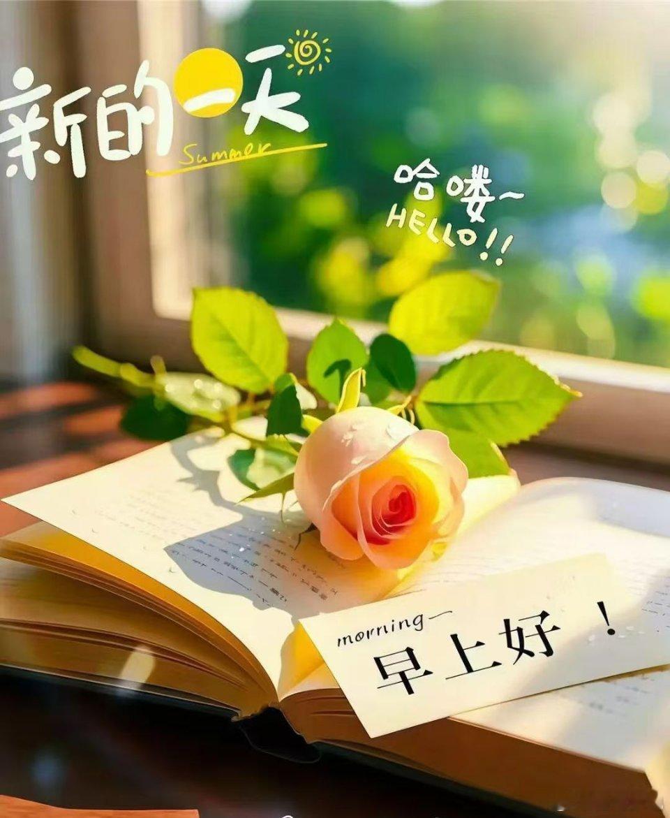 每日早报，4月23日，星期四，农历三月初七，工作愉快，生活喜乐![抱拳]世界读书