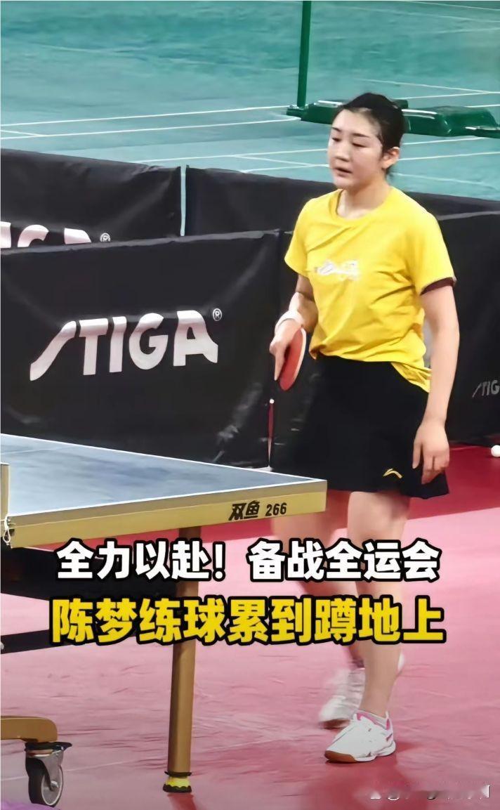 陈梦参加全运会，别说什么伟大之类的词语。这是中国特色，所有的当届奥运会冠军球员，
