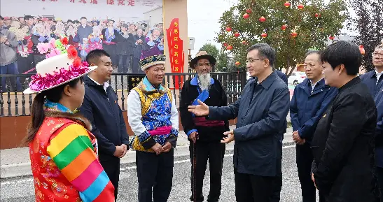 任青海省委书记后，罗东川的首次调研
