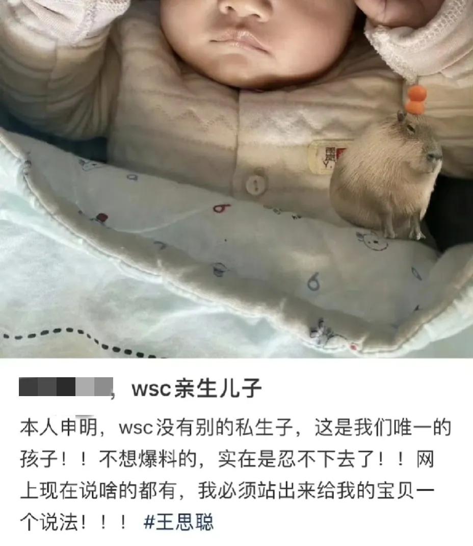 王思聪，离谱大瓜！

6月15日下午，王思聪又被曝出一则大瓜，不过这个大瓜实在是