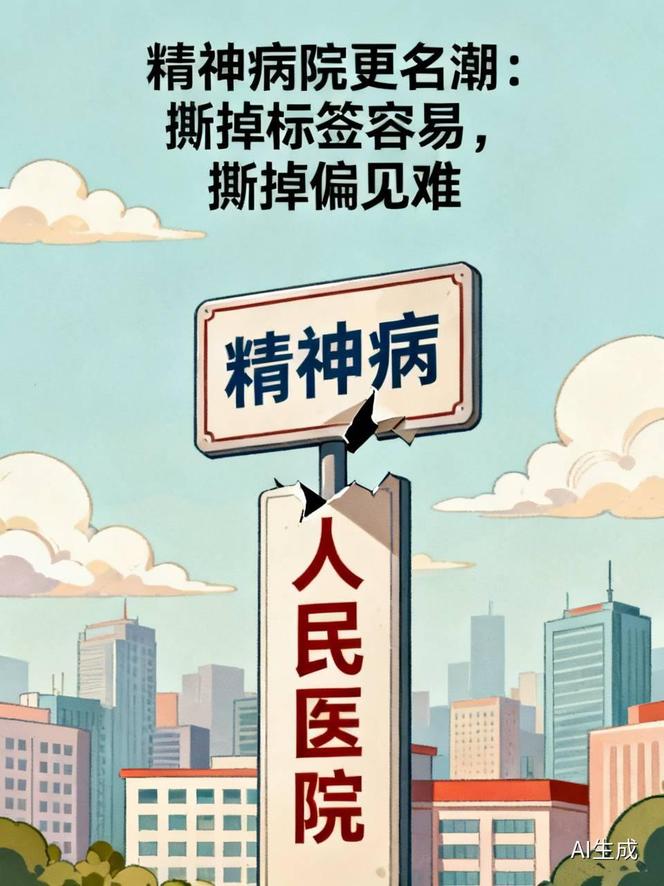 精神病院更名潮：撕掉标签容易，撕掉偏见难

最近，湖南郴州、广西防城港、株洲等地