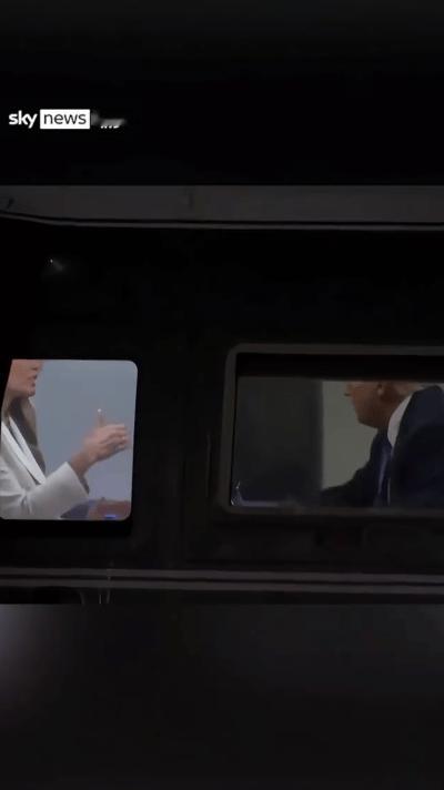 马克龙可不敢这样和老婆讲话，要不然分分钟脸上得挨一下。
梅拉尼娅还是脾气够好。
