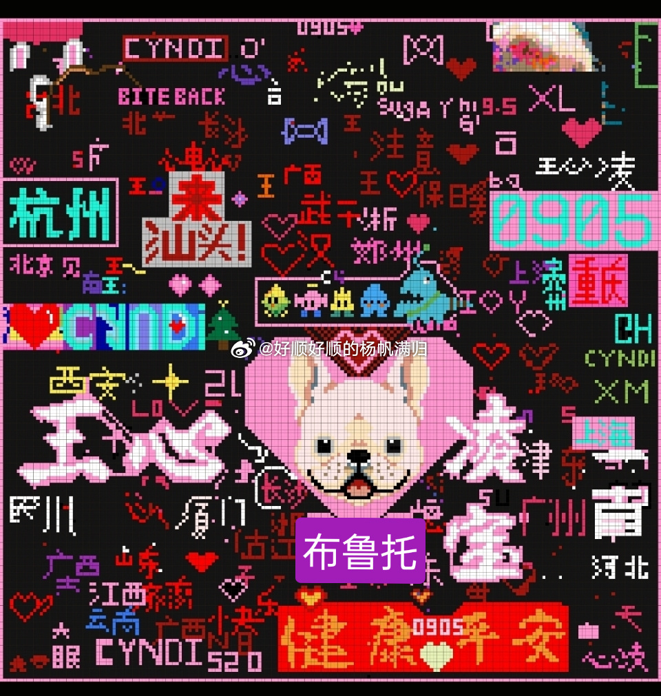 王心凌[超话]  给王心凌的年终告白   布鲁托的名字，下面够写吗？会写字安上[