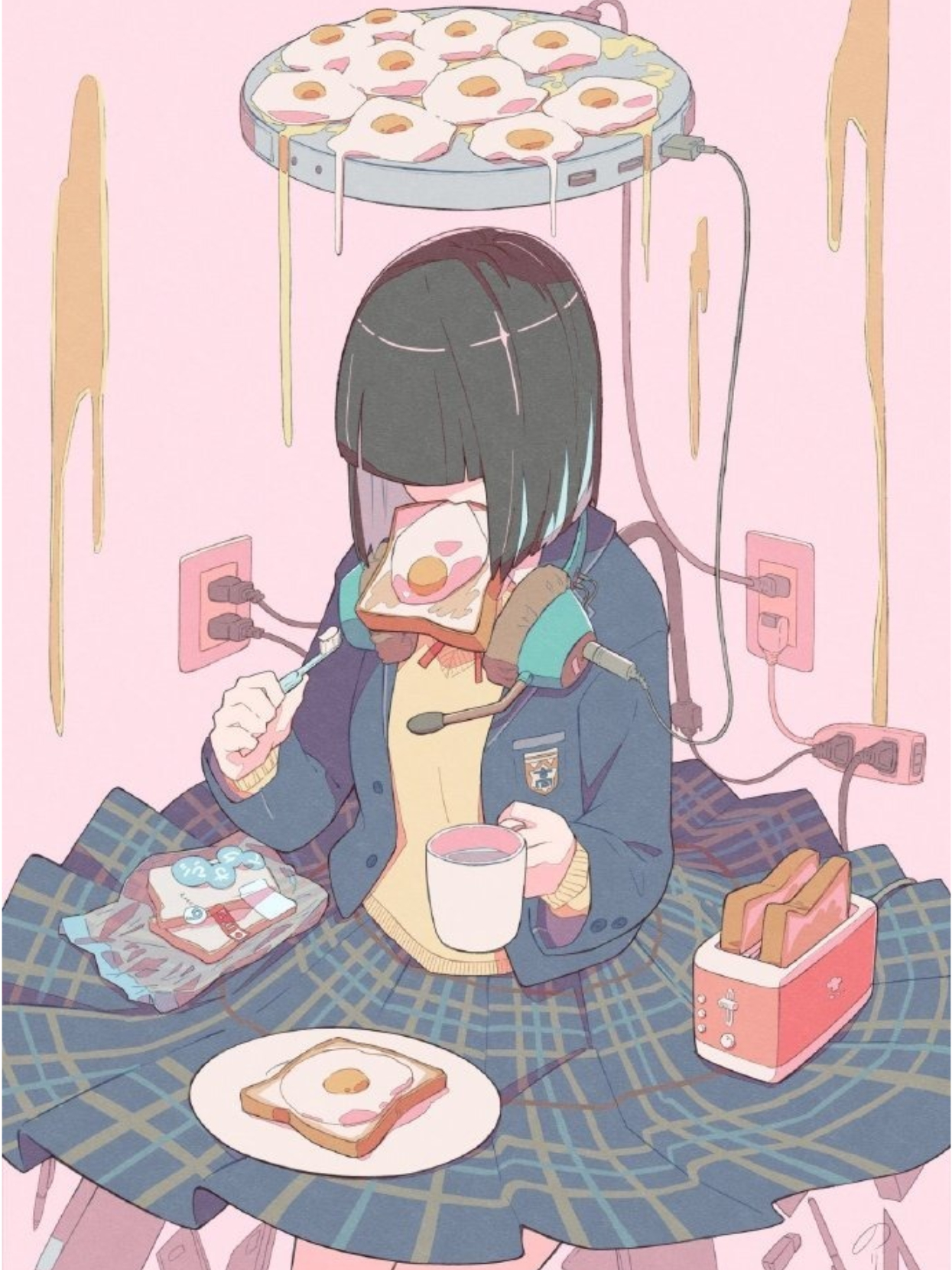 【画师鉴赏】插画师のり恋﻿﻿ ﻿﻿ ﻿﻿ ﻿﻿ 