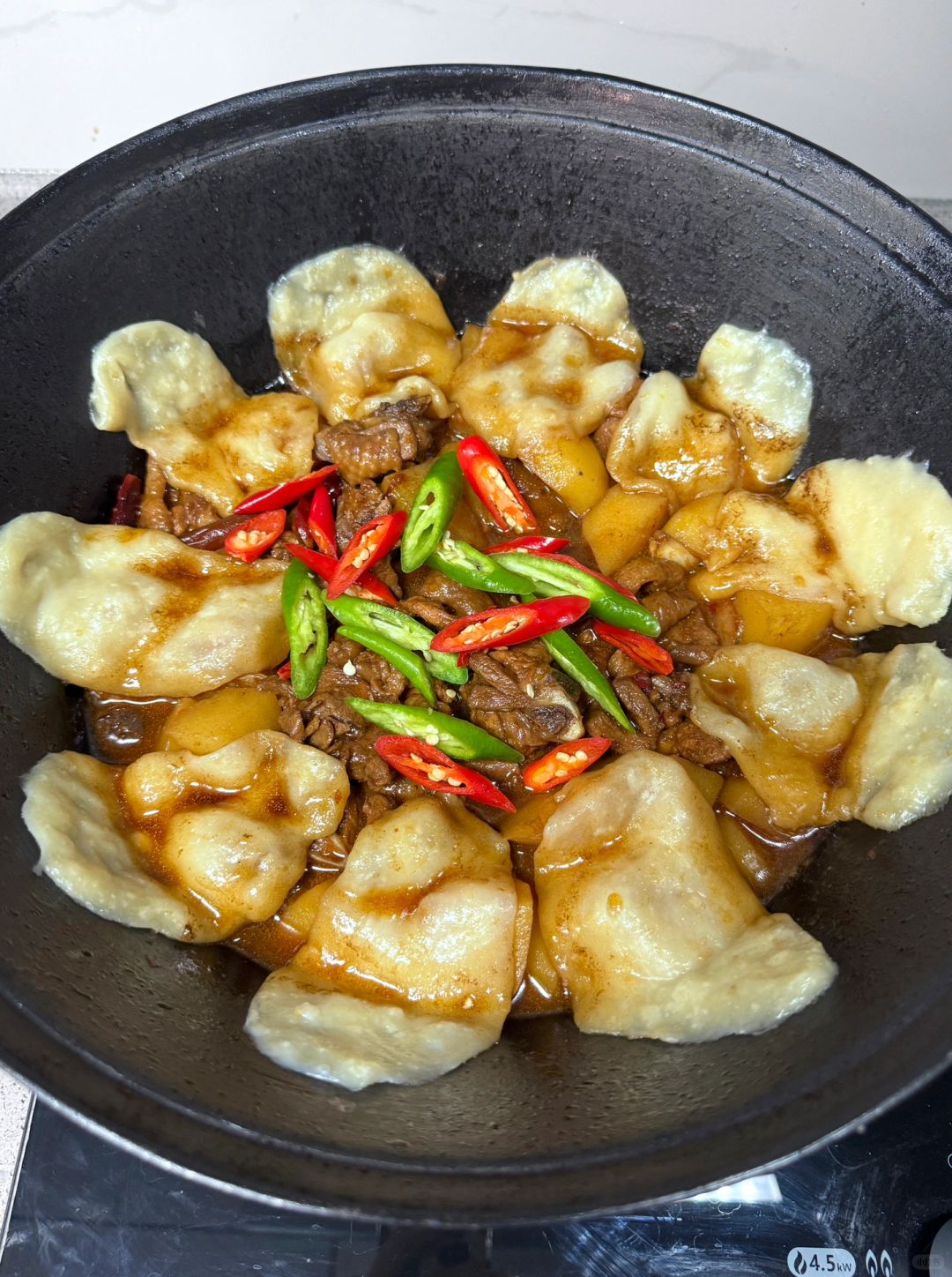 🔥地锅鸡还是大铁锅做出来的香！！！