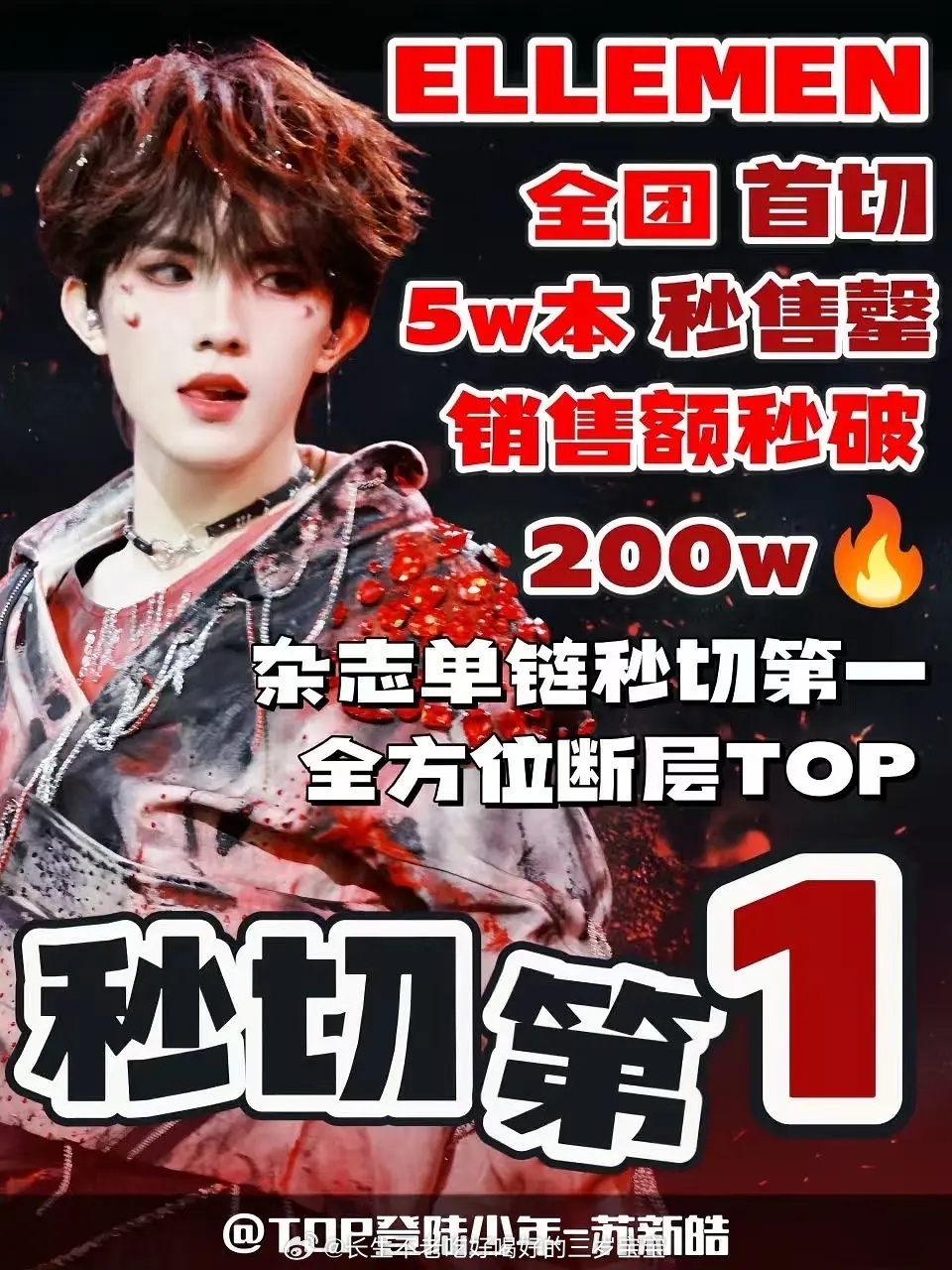 恭喜苏新皓5万杂志团内秒切第一☝️团内唯一单人中控红海 ​​​