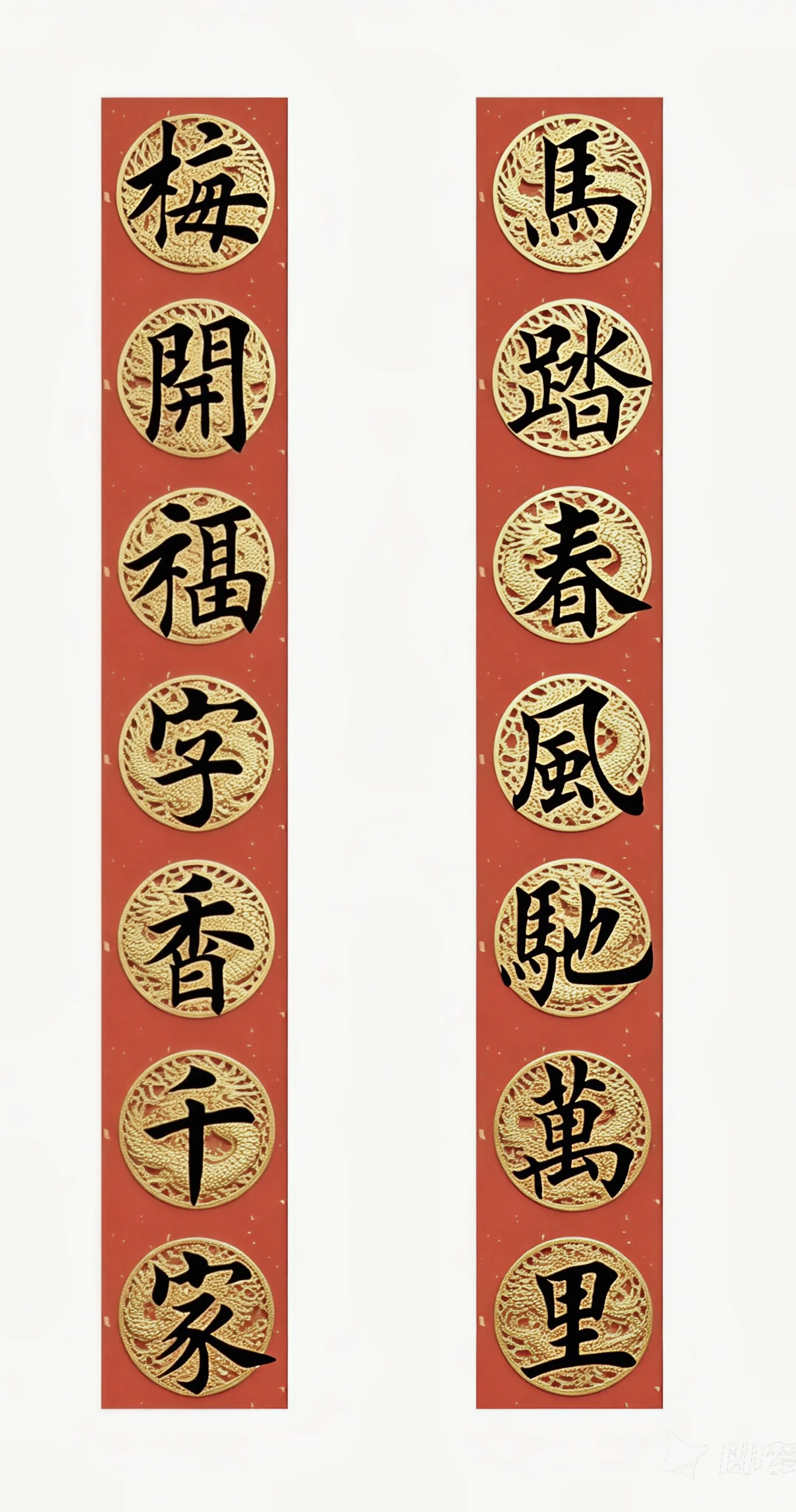 2026马年对联系列。