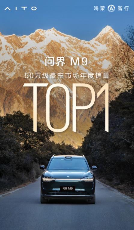 Again，问界 M9 已经是中国新能源汽车产业的一座大山。308_IO新能源汽