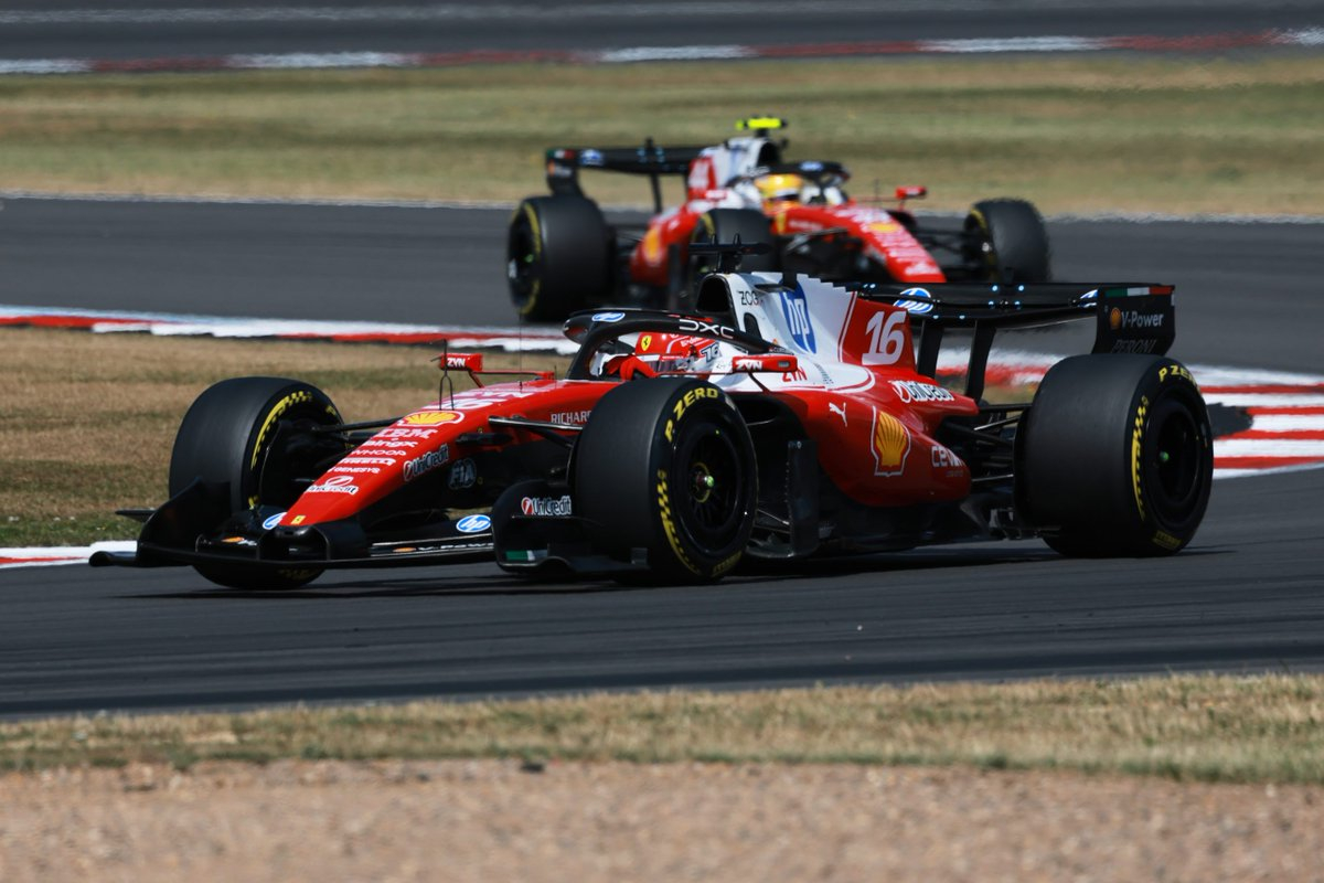 f1 在全新的马德里赛道完成“F1首秀”的，将会是法拉利车队～本周四，勒克莱尔和