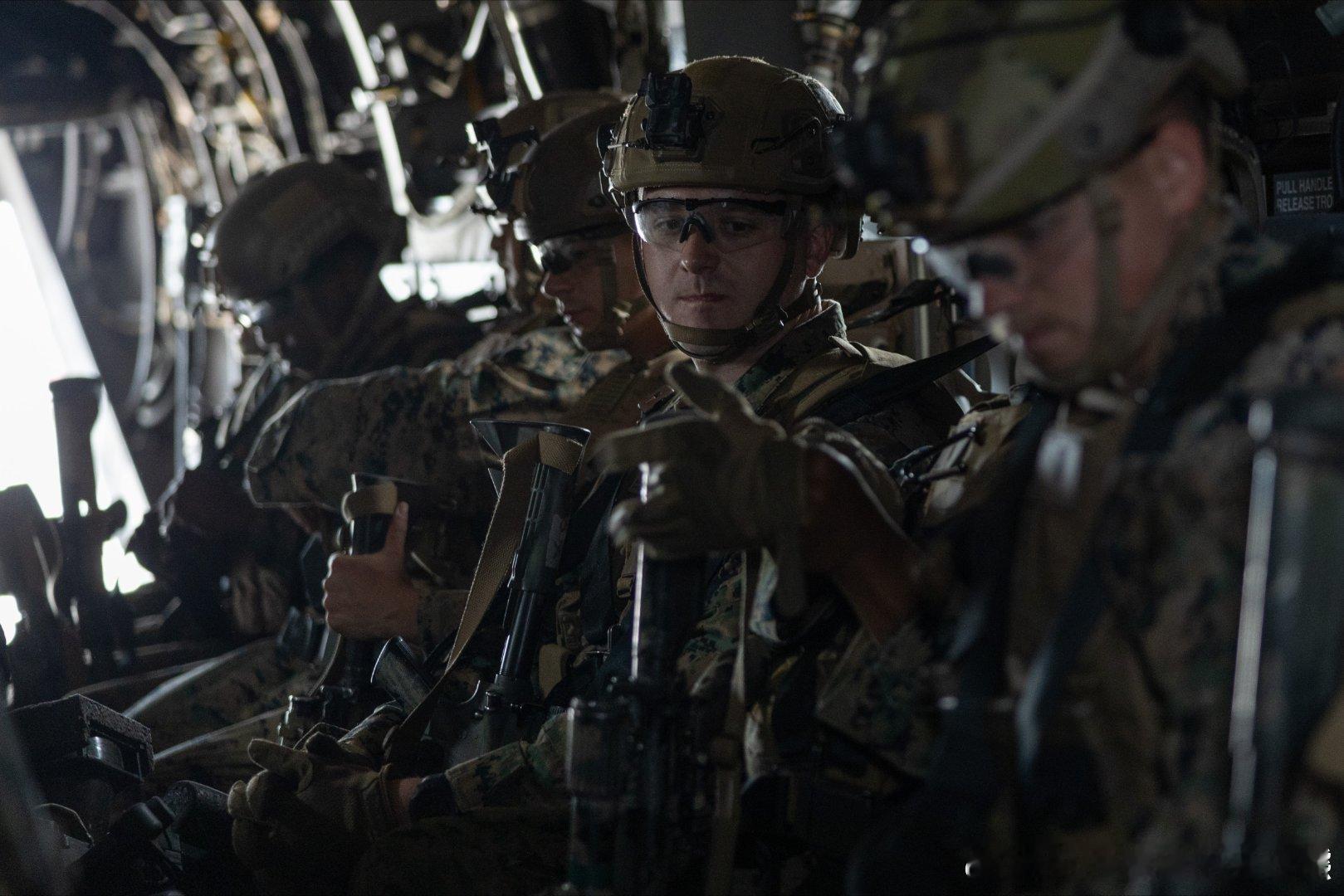2025年4月24日，冲绳，31st Marine Expeditionary 