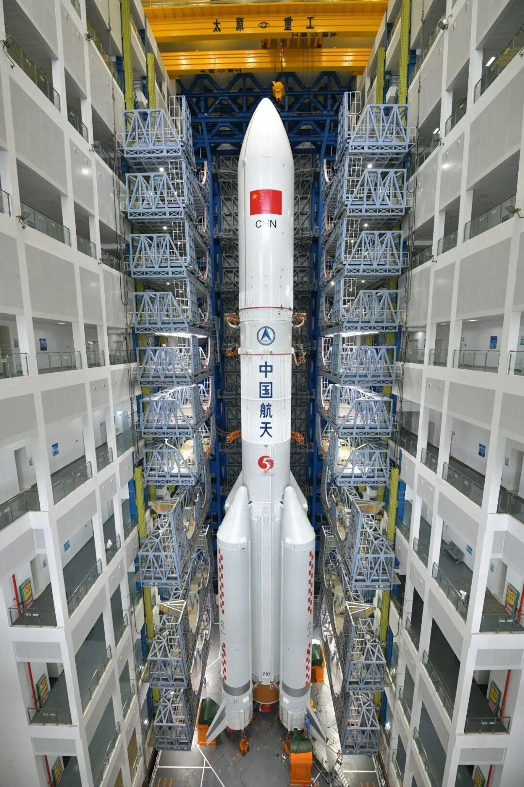 我国成功发射通信技术试验卫星二十三号长征五号遥十运载火箭任务大图 