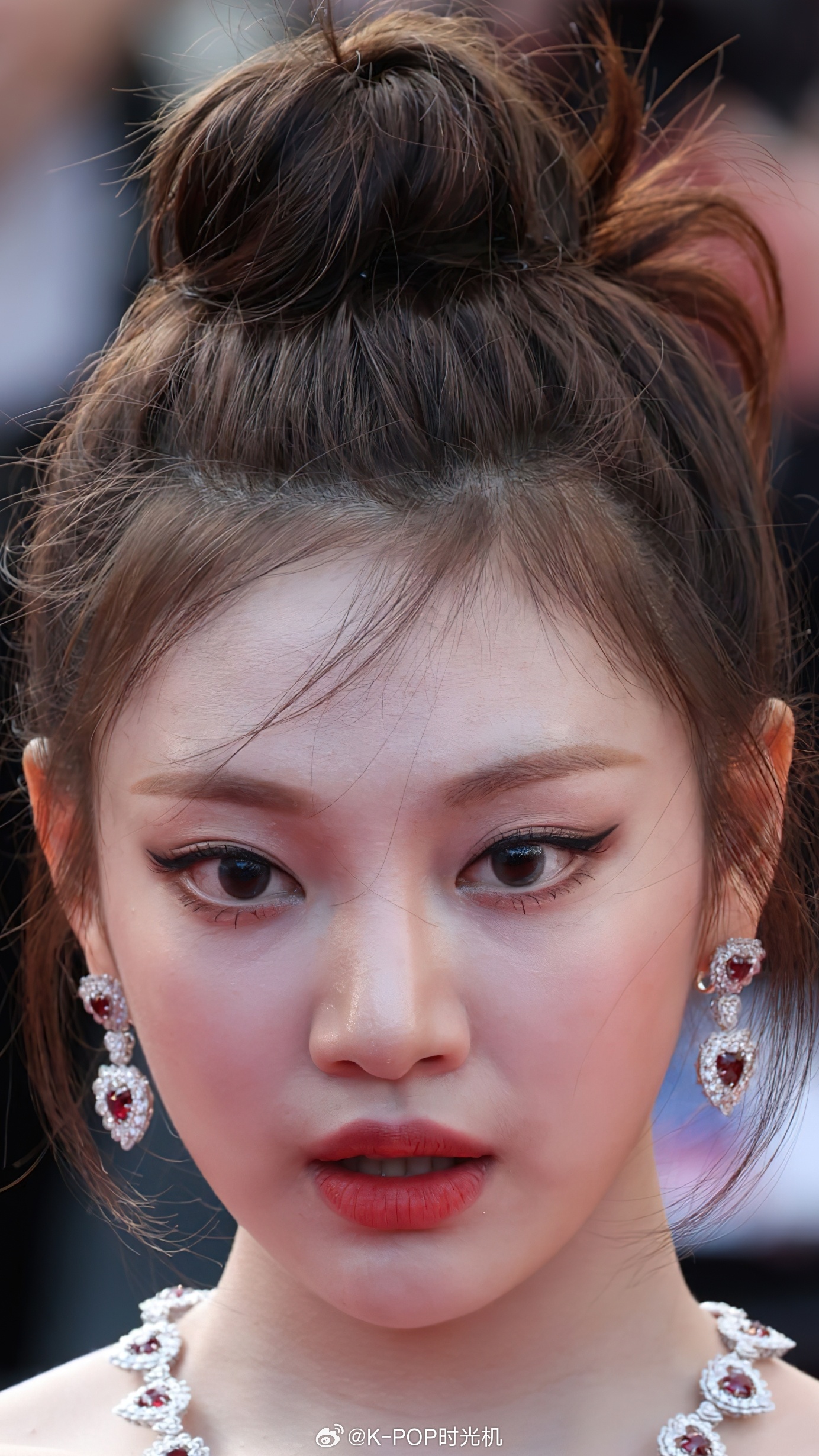 AespaNINGNING宁艺卓怼脸 