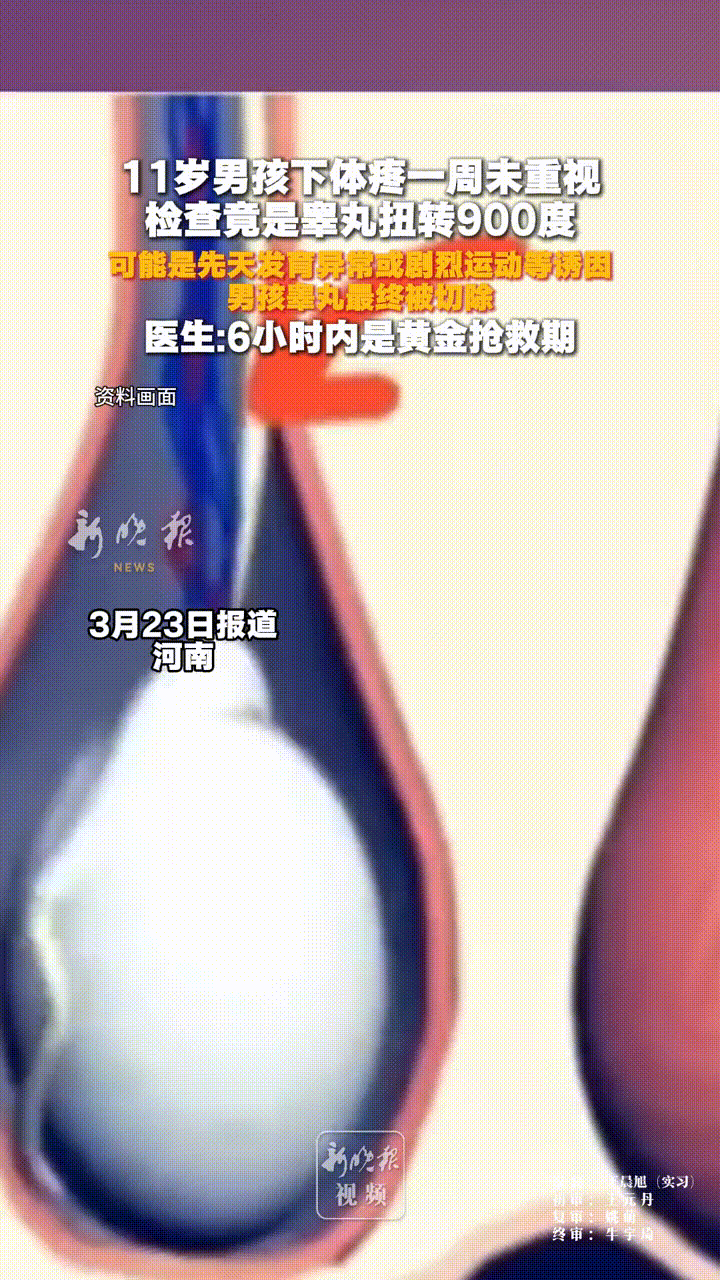 扭转900度疼一周，已经11岁了，为什么不跟父母说呢？也许是害羞，觉得不是什么光