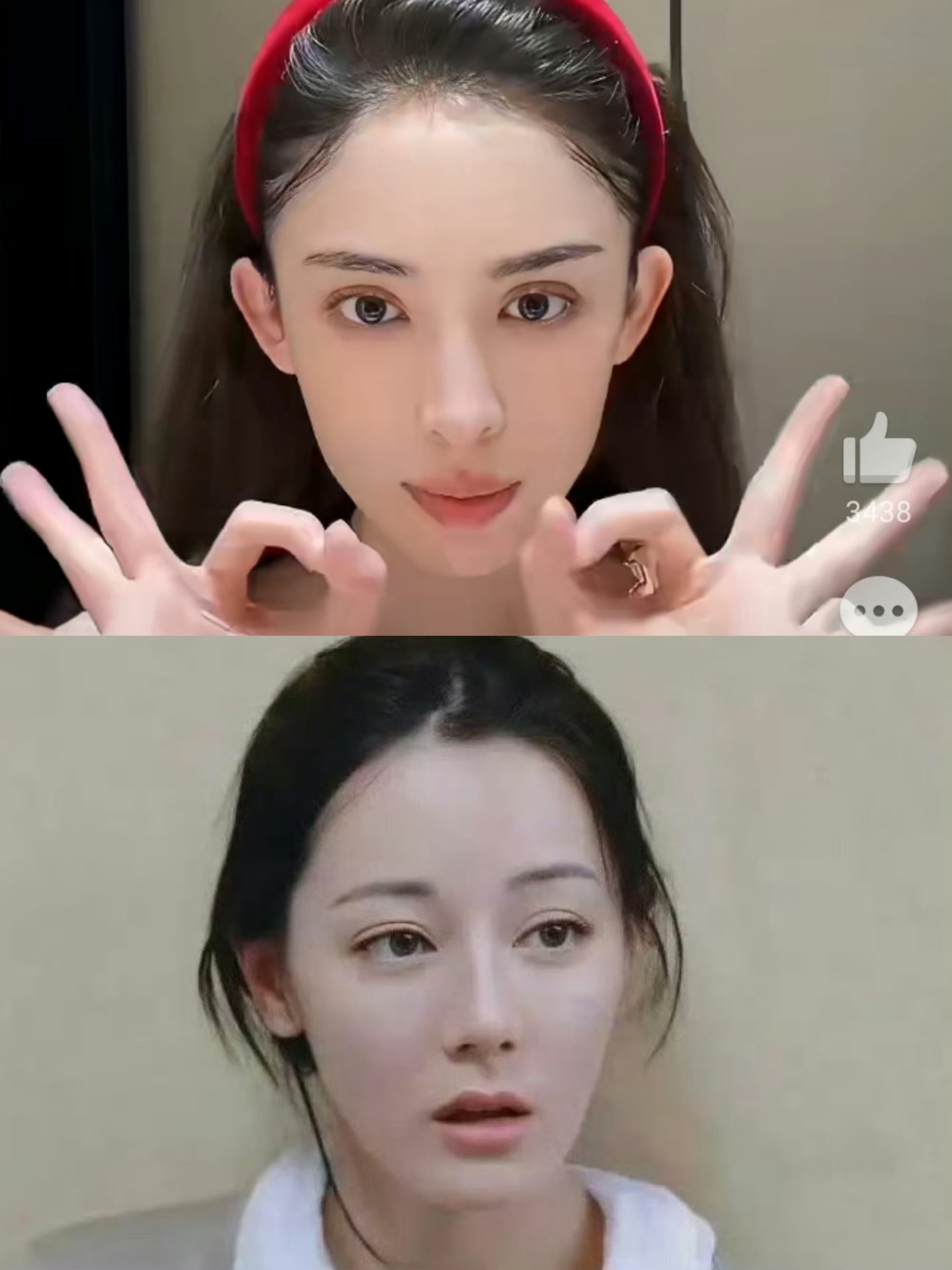 古力娜扎的素颜是不是比迪丽热巴好看 