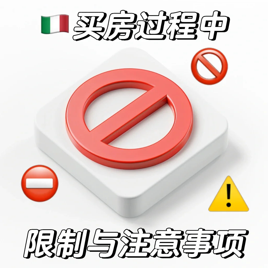 🇮🇹在意大利买房都有哪些限制？