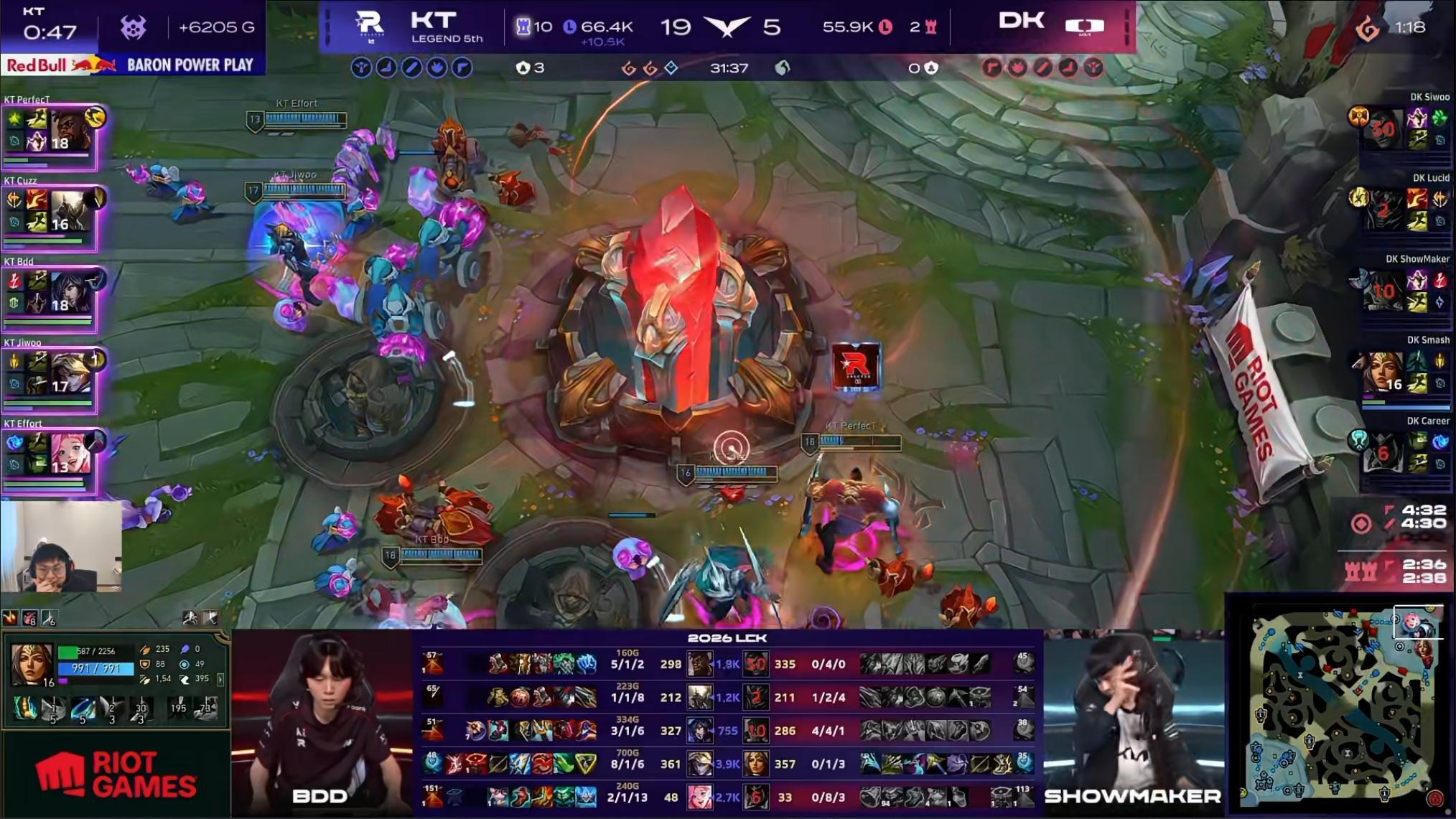 KT 1-0 DK奎像一座山！杰斯到世界赛之前我就看看谁还选！当然除了有皮肤那一
