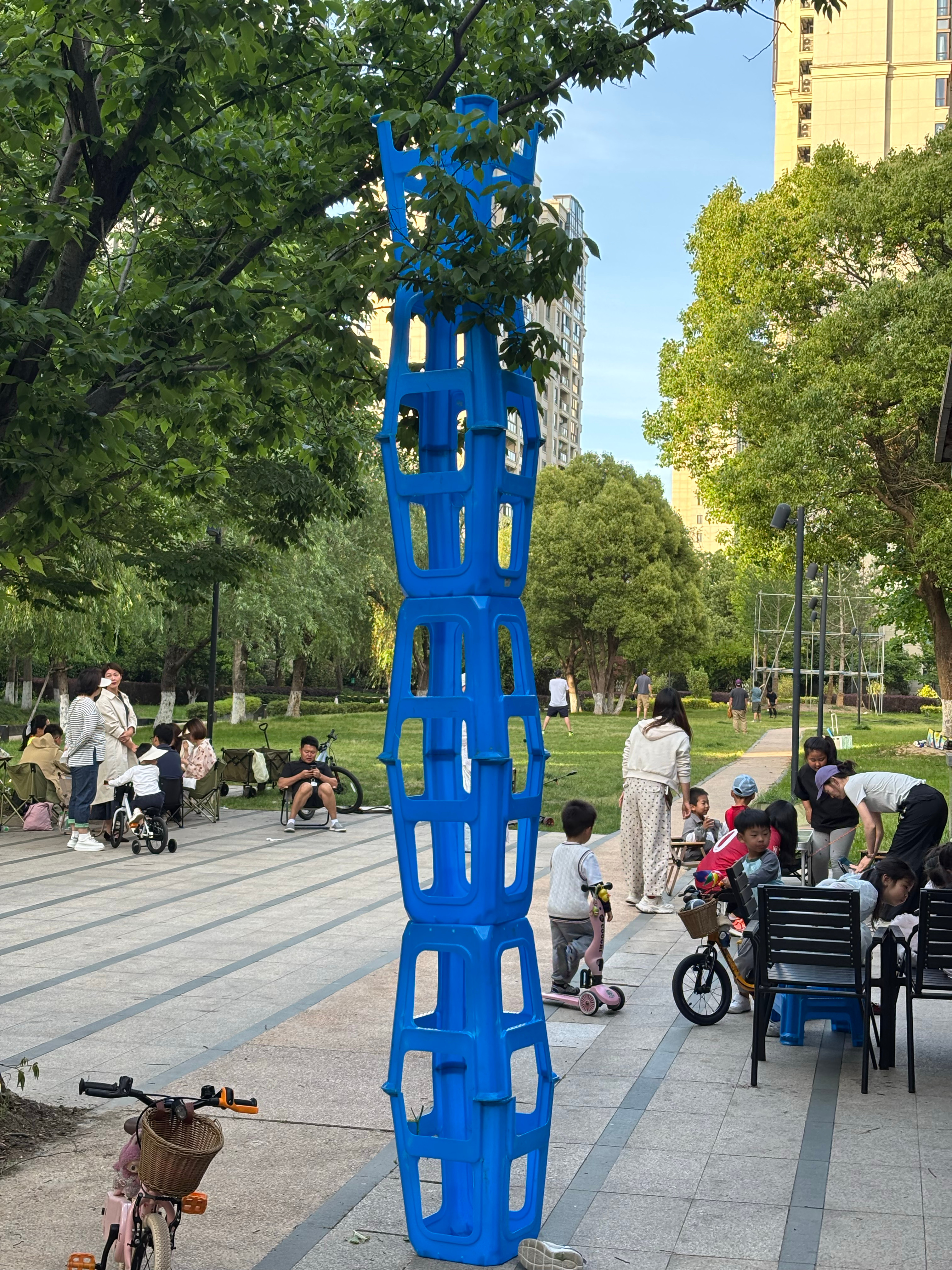 这是怎么摞上去的？ 