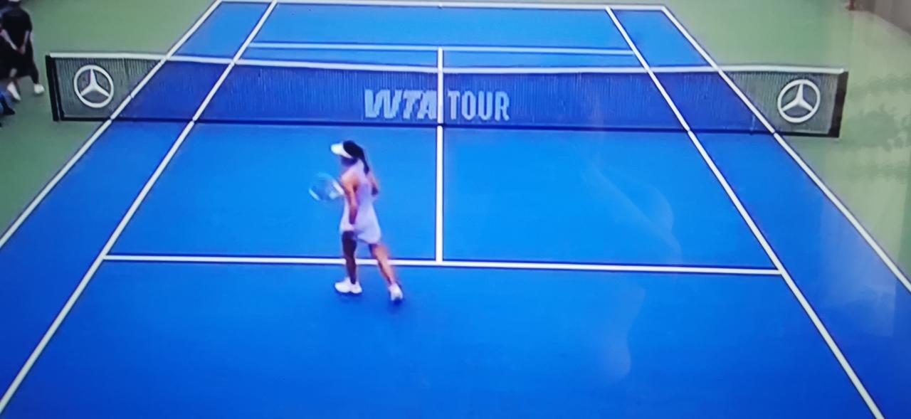 王欣瑜赢了郑钦文输了
WTA500华盛顿站，王欣瑜7：6，6：3战胜对手晋级第二