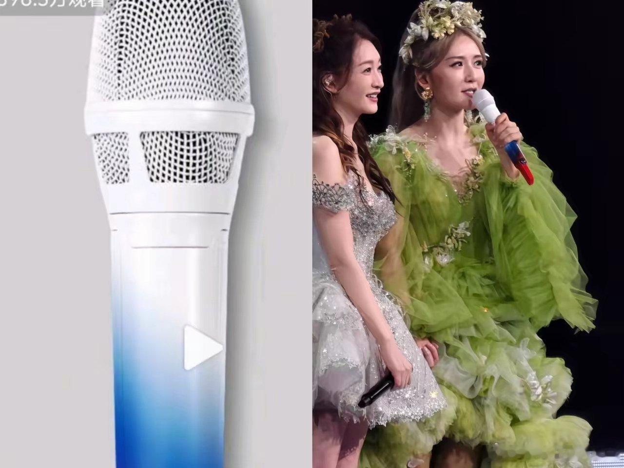 谢娜演唱会的成功最离不开的不是张杰也不是快乐家族，而是那个一直被她珍藏的定制话筒