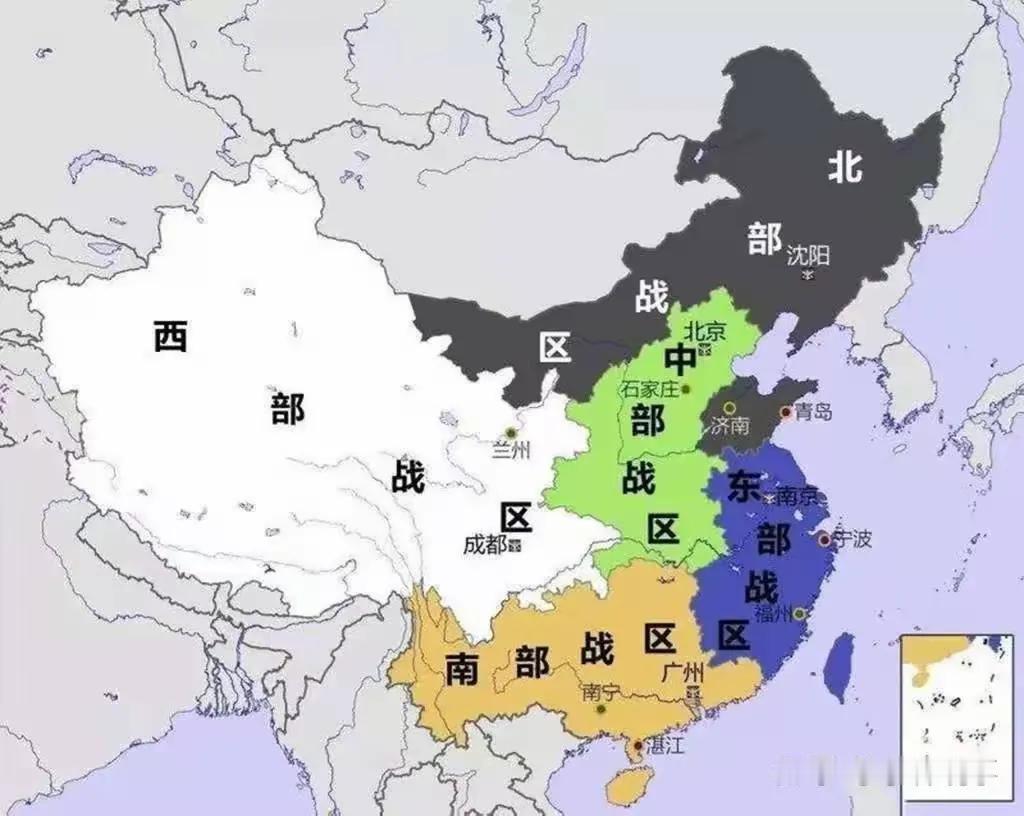 从解放军的五大战区范围来看，迁都的可能性不为0，但是很小。