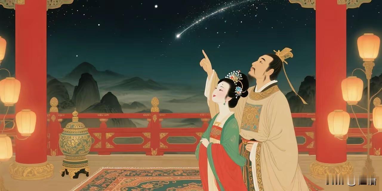 公元745年，杨贵妃不小心弹错一个音符，61岁的玄宗突然抄起玉笛，狠狠砸向她的脖