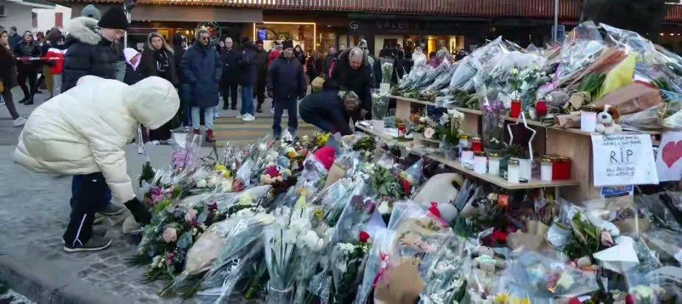 2025年1月1日凌晨，瑞士瓦莱州克朗 - 蒙大拿镇“星座”酒吧的一场火灾，造成