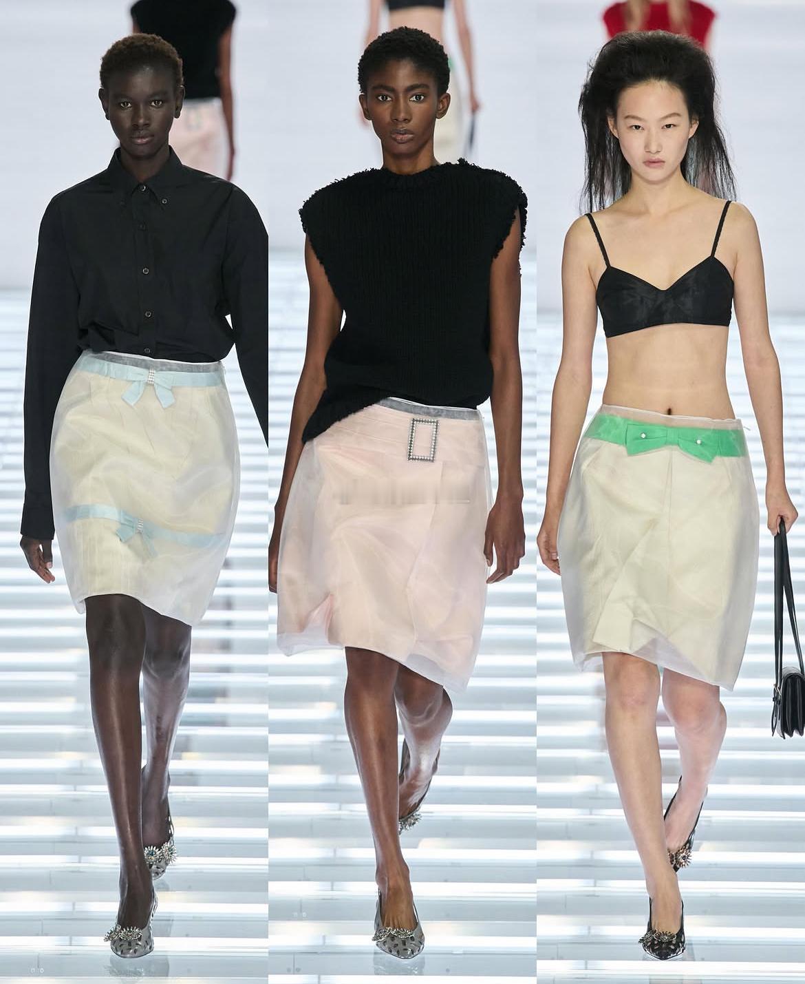 春夏时装周prada大秀时装周趋势档案 Prada 2027春夏成衣系列🦋品牌