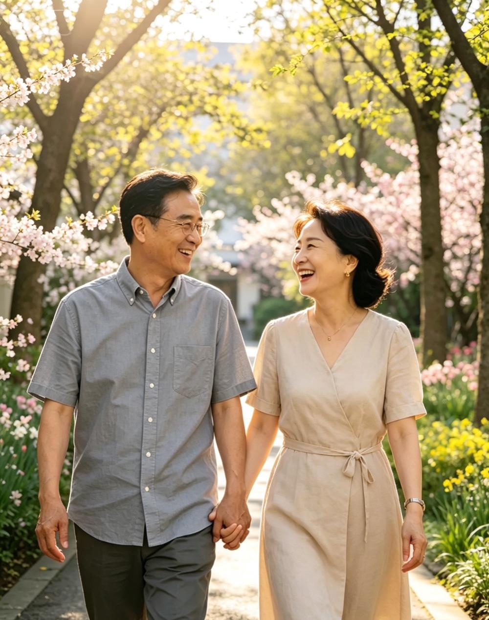 不要脸红，夫妻之间这几个行为必须要做：
第一是亲吻
第二是拥抱
第三是经常手牵手