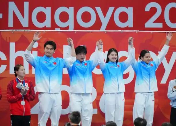 141金！中国队金牌收割机全面启动，不仅日本、韩国及印度都惊呆了，就连哈萨克斯坦