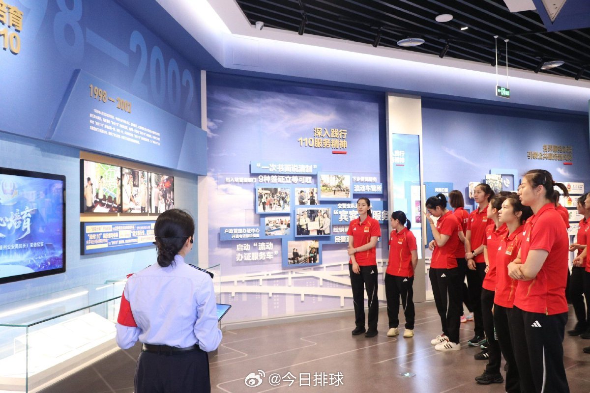 【铸牢忠诚担当底色 树牢正确实干政绩观——中国女排走进漳州110展览馆（忠诚馆）