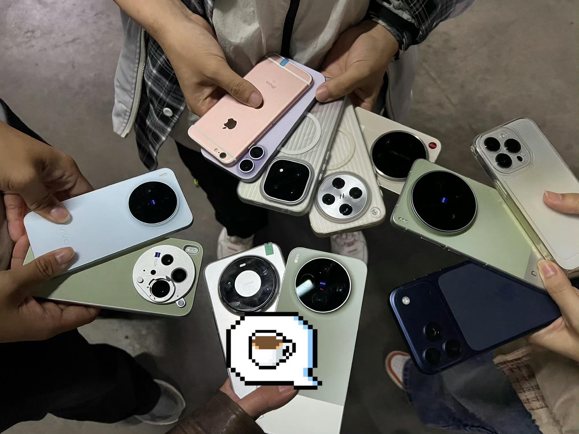 论几个数码工作者一起出门能带多少手机