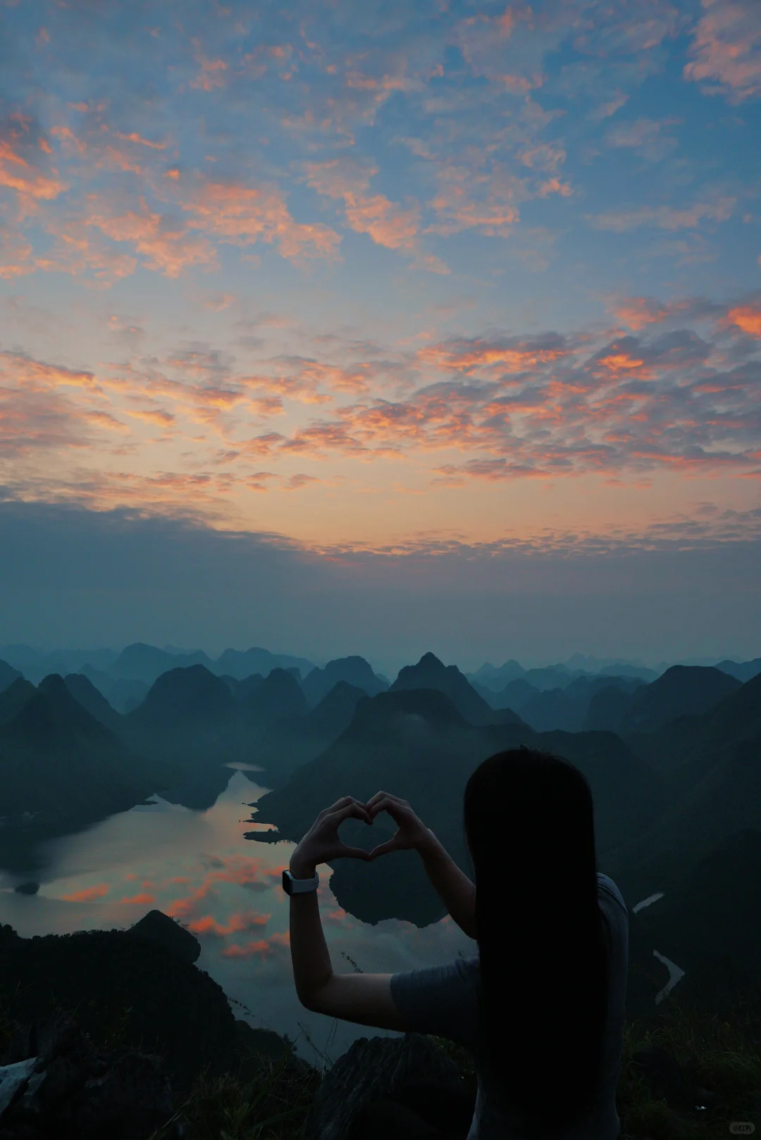 一不小心误入剑龙山的日出山水墨画仙境