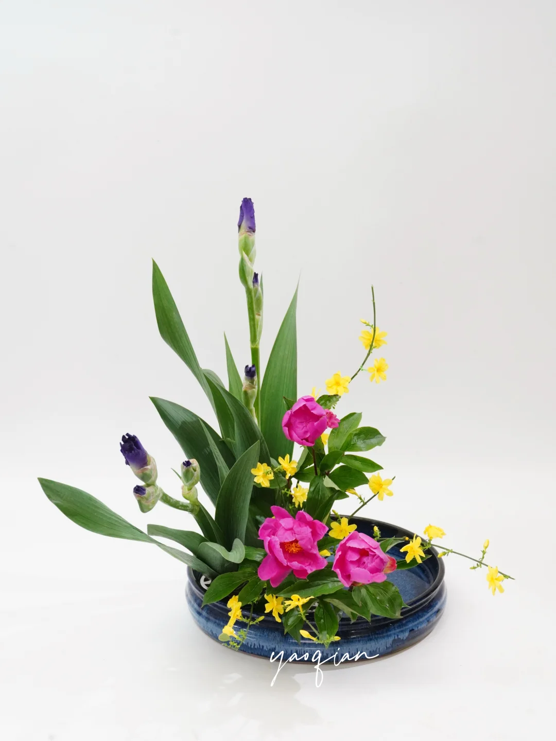 下乡采德鸢插花了