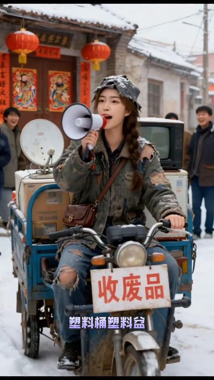 去年生意不好干，今年改行收破烂。收ak，收来福，太上老君的炼丹炉，收铁皮，收钢板