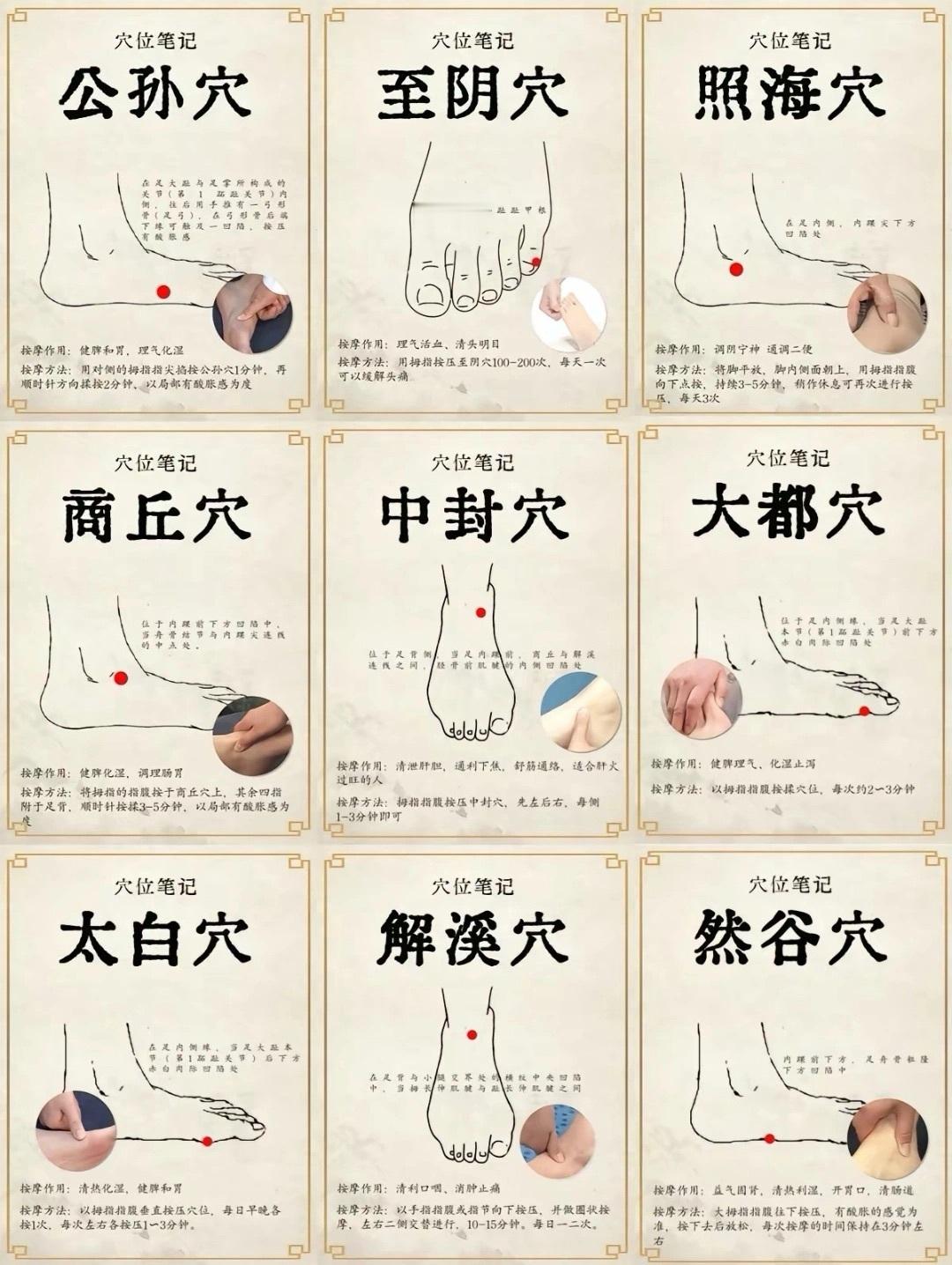 按按这几个地方⚠️脾不虚胃不痛了‼️ ​​​