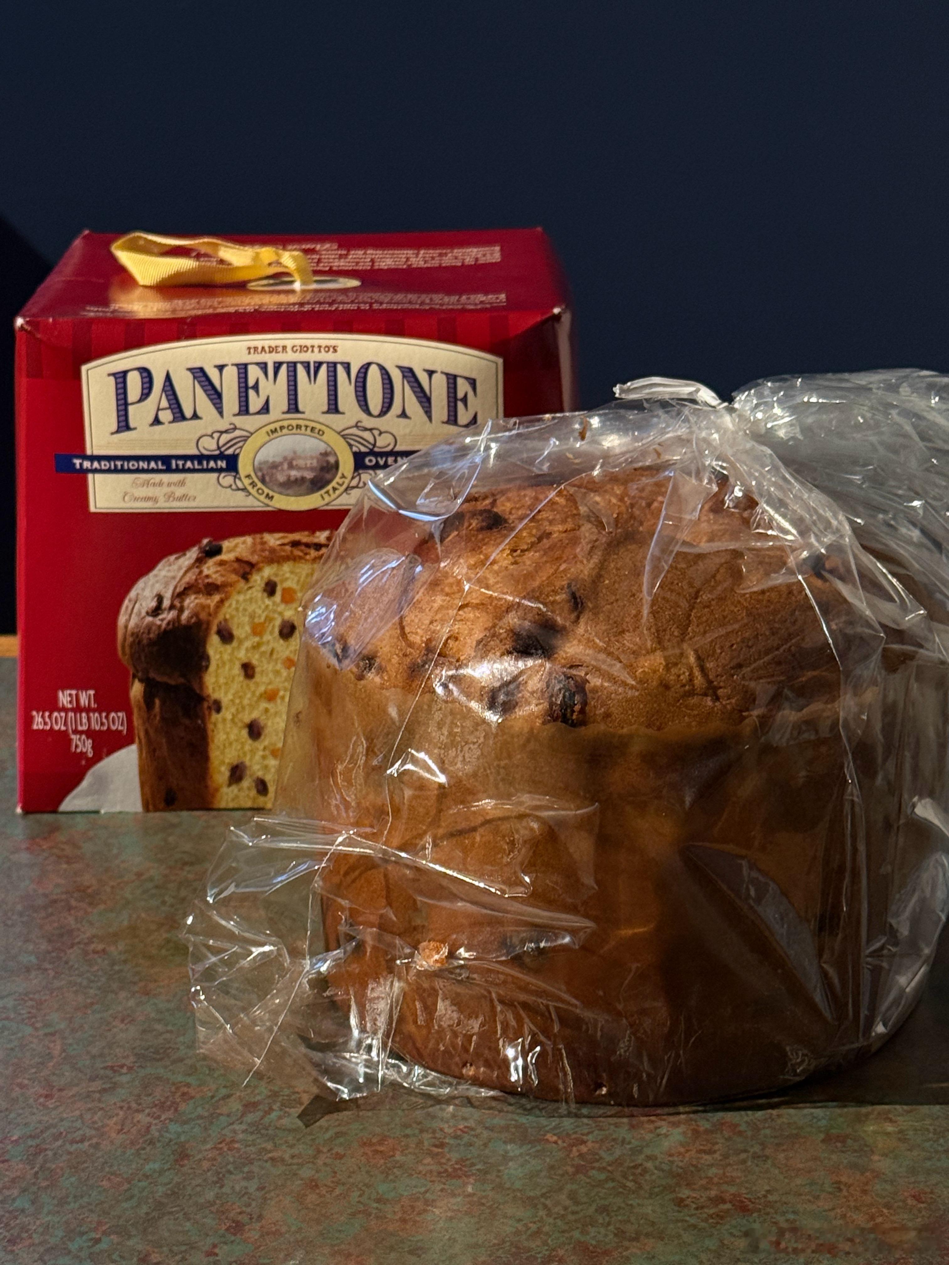 圣诞节早餐，Penettone，非常好吃。 