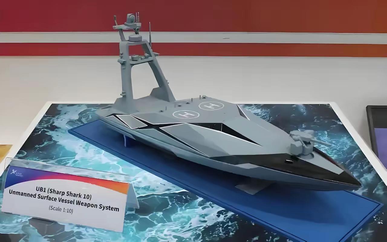 中国无人版濒海战斗艇亮相有何意味以小见大锐鲨10不是我们所独享，世面上常见，连对