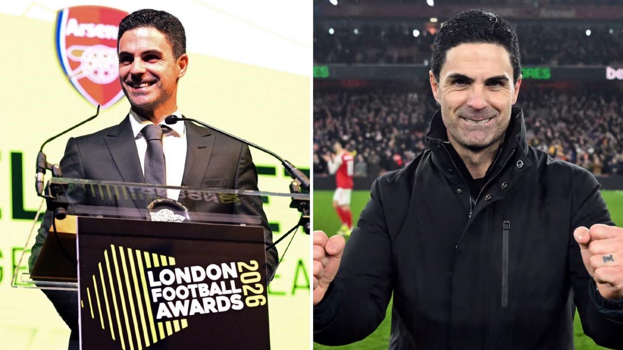 阿森纳主帅阿尔特塔荣膺伦敦足球网评选的年度最佳主教练。
塔帅表示：这份荣誉属于很