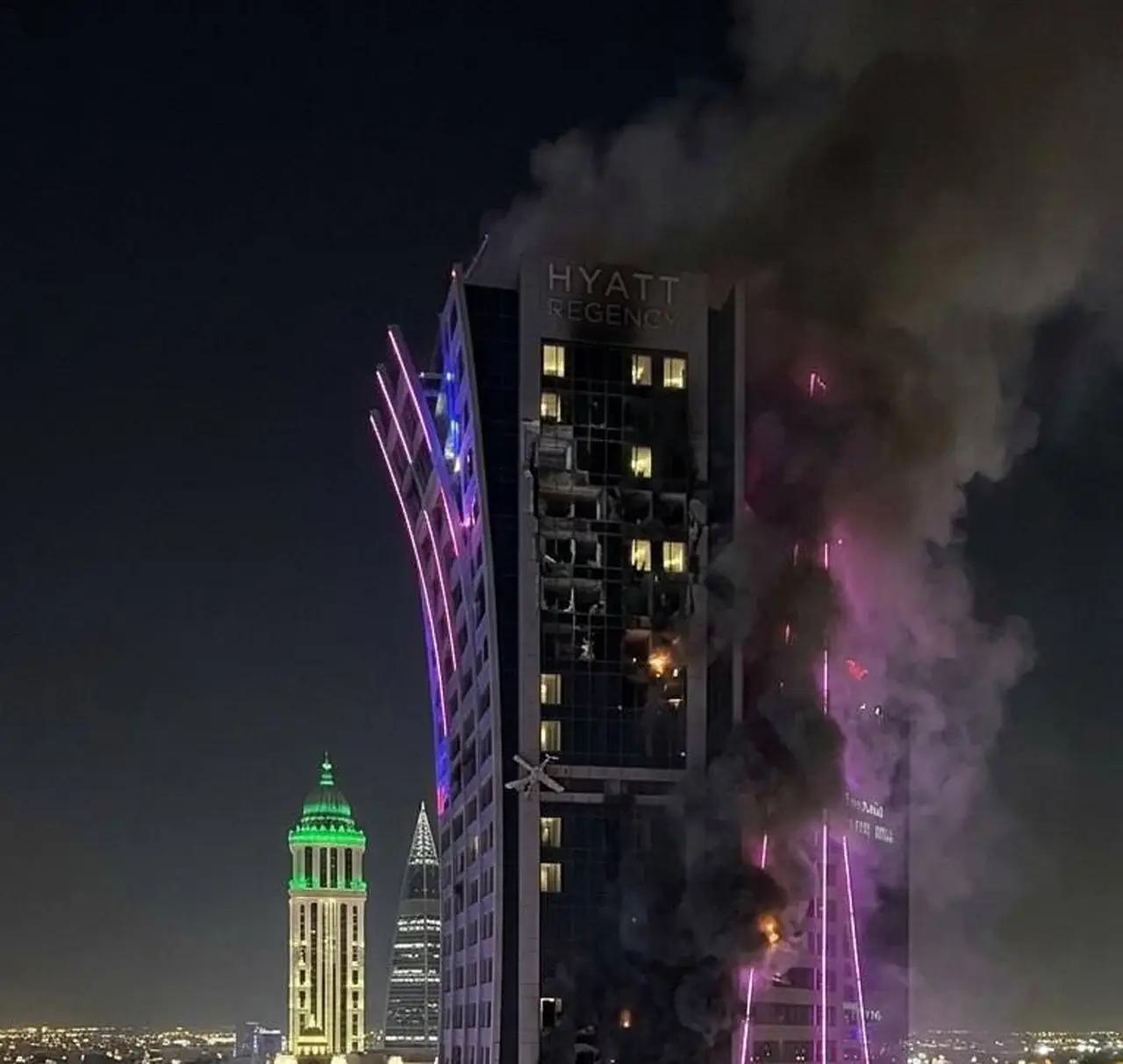 美以对伊朗动武会有哪些影响基地待不住，就住酒店吧，这伙美军兴高采烈的下榻沙特首都