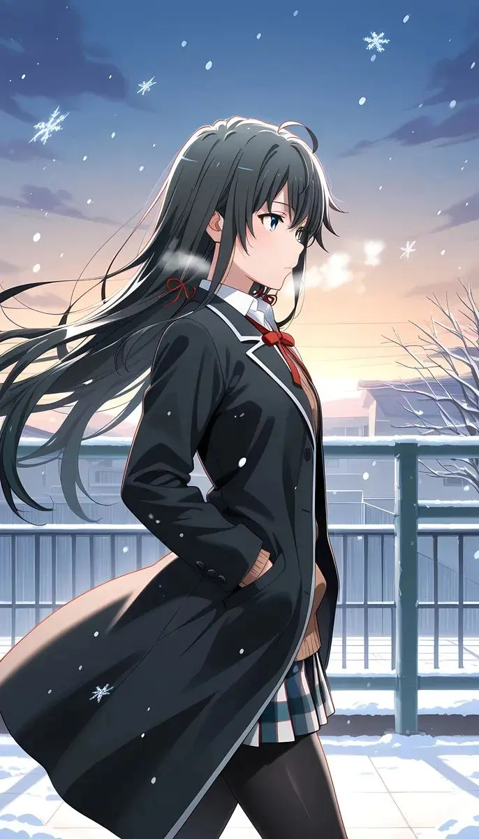 雪之下雪乃 我的青春恋爱物语果然有问题 春物 动漫 二次元