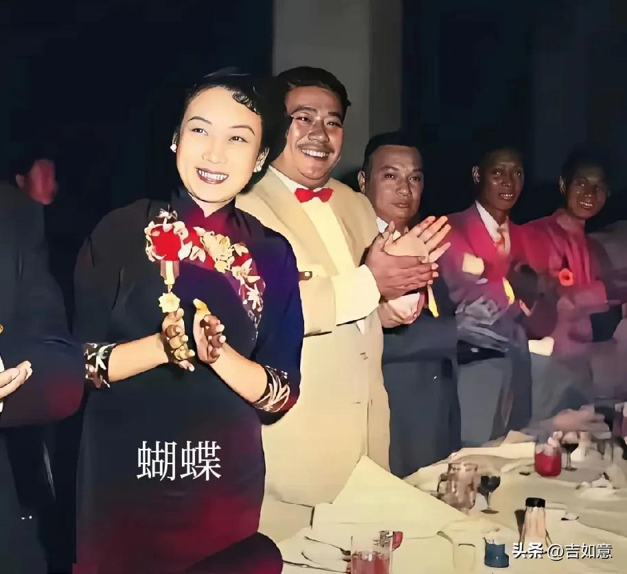 总听人说演员胡蝶美，看到她照片后，我懂了为啥说她美了一个世纪。
胡蝶知名度不逊色