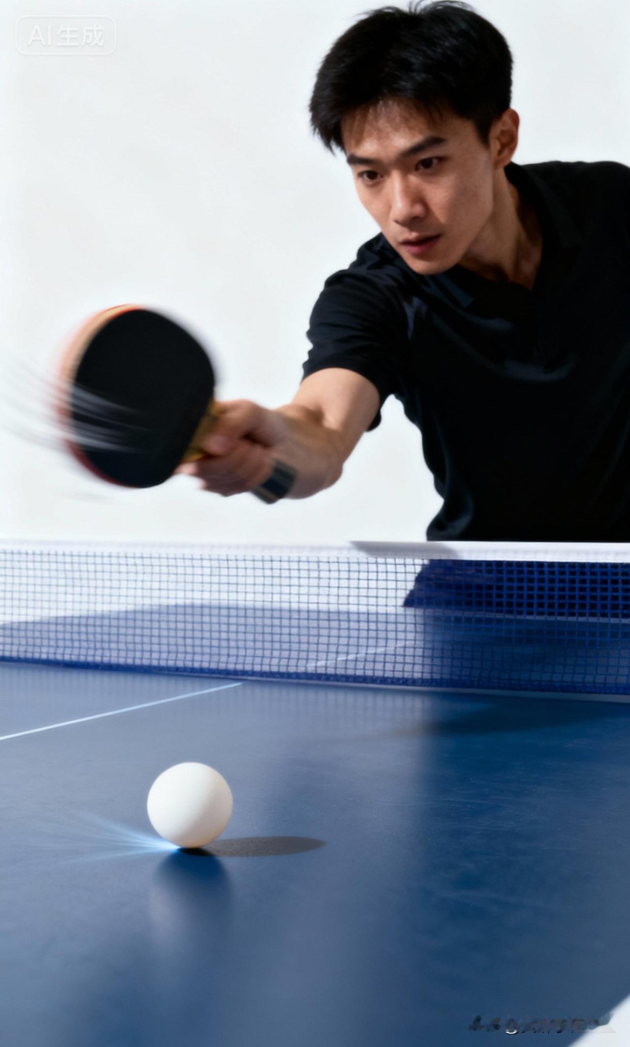 收益为零，
出路在哪，
用力挥拍，触底反弹

写作就像打乒乓球，当我们展现不好，