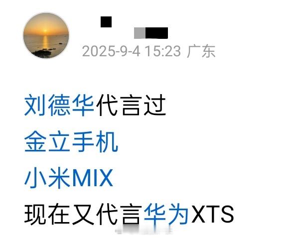 刘德华代言小米？这都是多少年的新闻谣言了，当时只是雷军和刘德华对话的活动。两个人
