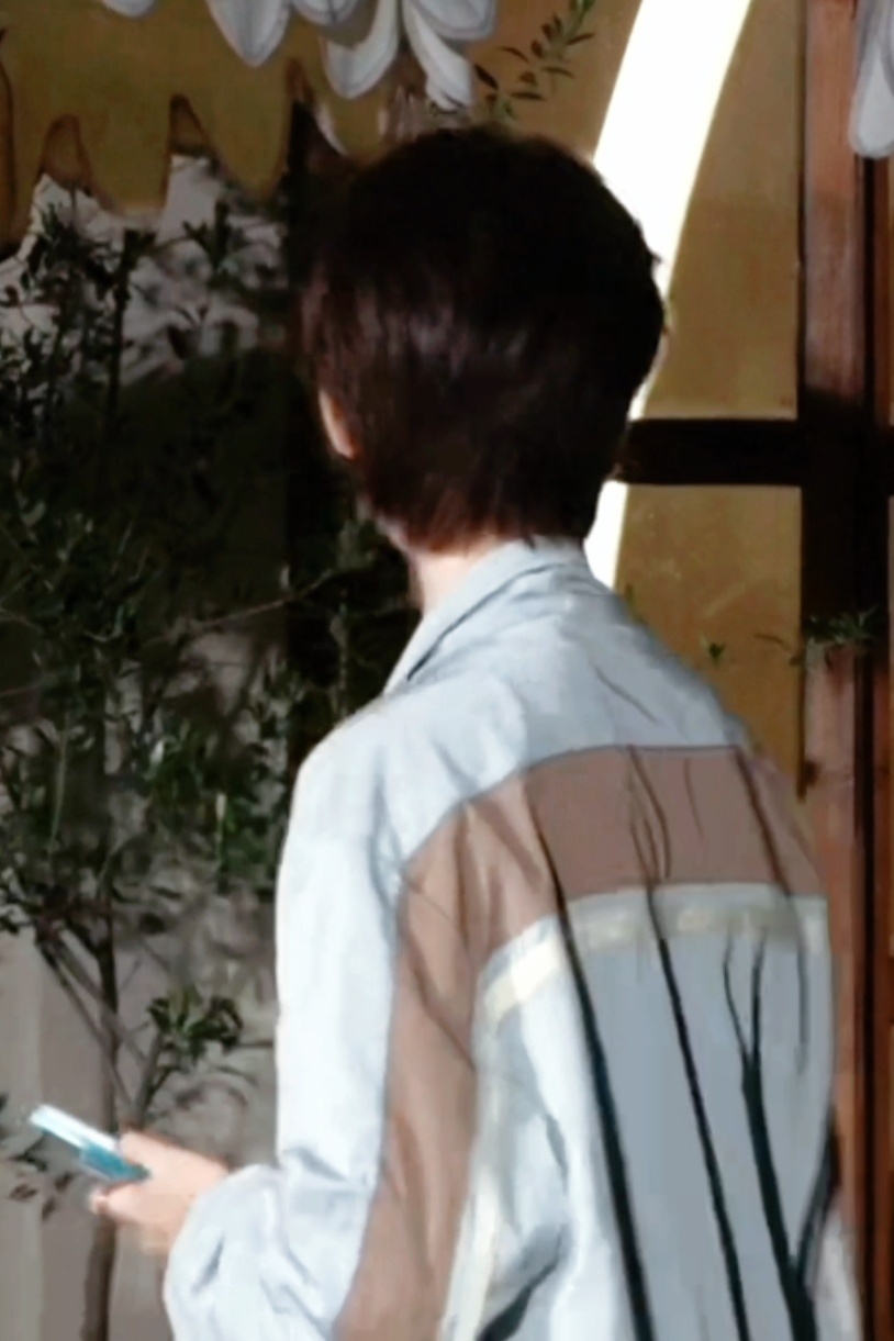 少女时代清瘦单薄的少年 