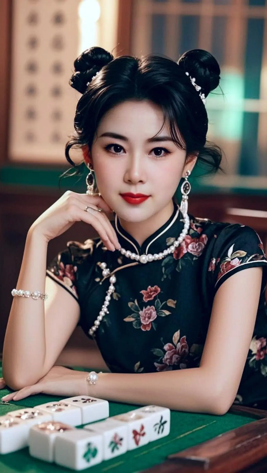 AI旗袍甜美写真 ai创作