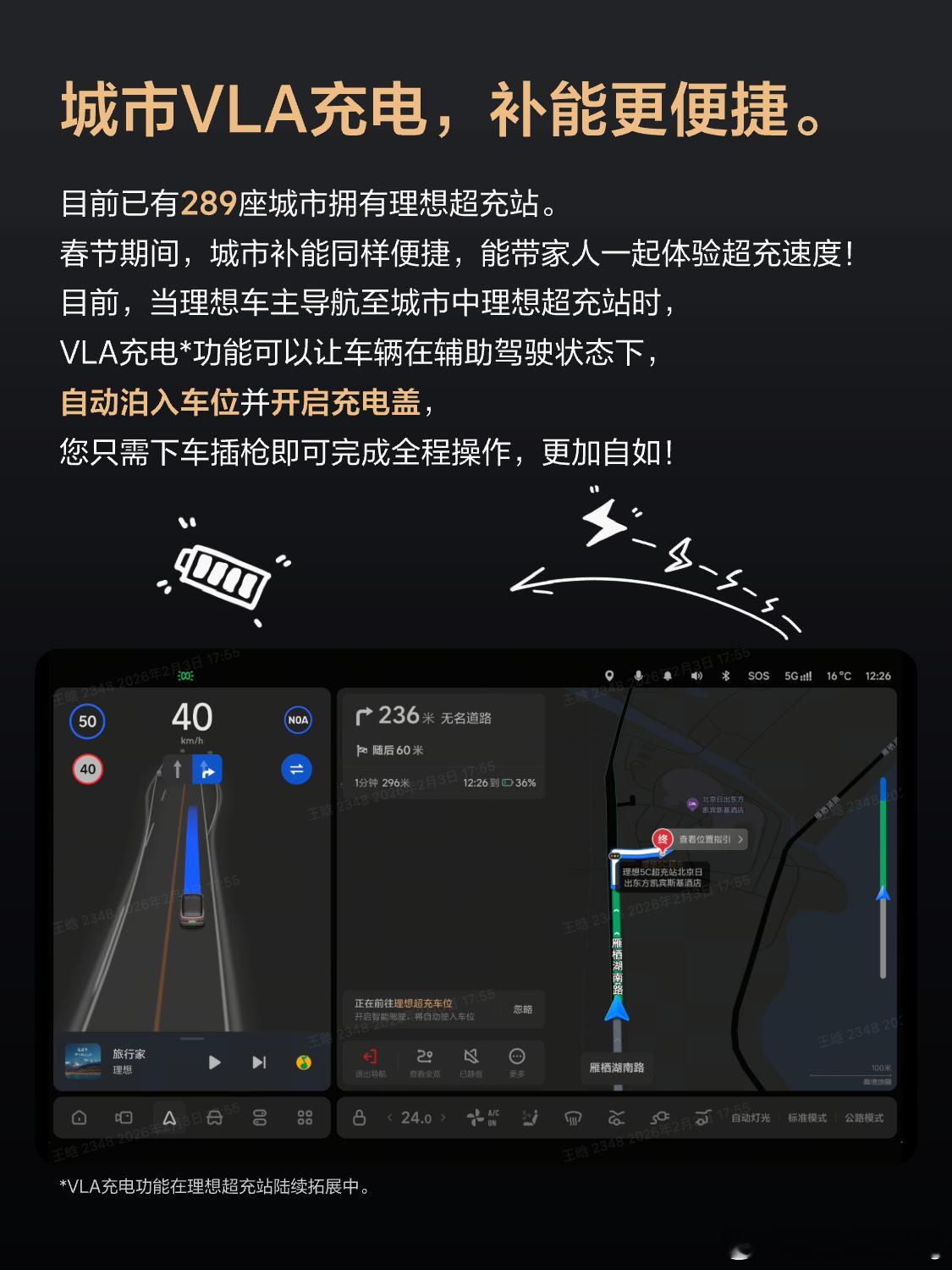 开工第二天给各位整点小福利，10张理想超充站电卡（50度）给大家通勤上下班补充点