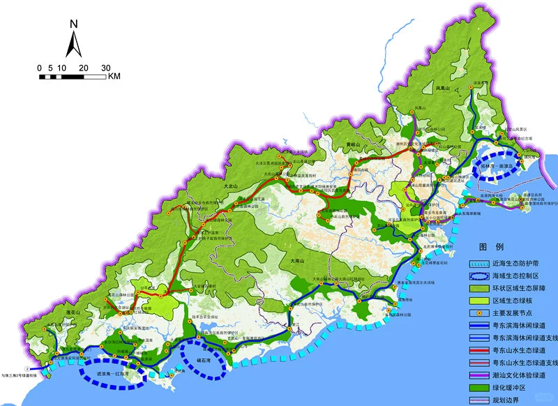 粤东城镇群协调发展规划（2010-2020）